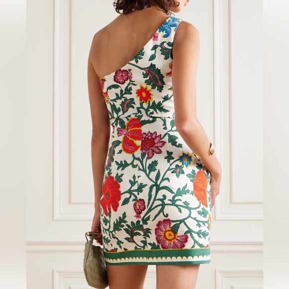 NWOT LA DOUBLEJ one-shoulder mini dress - Picture 2 of 4